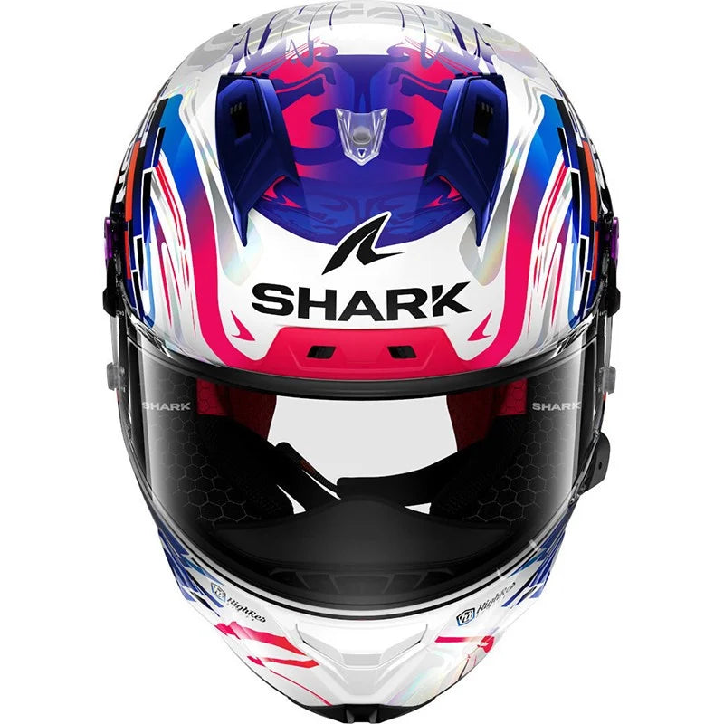 Capacete SHARK Aeron GP Replica Zarco Carbon / Violet / Blue