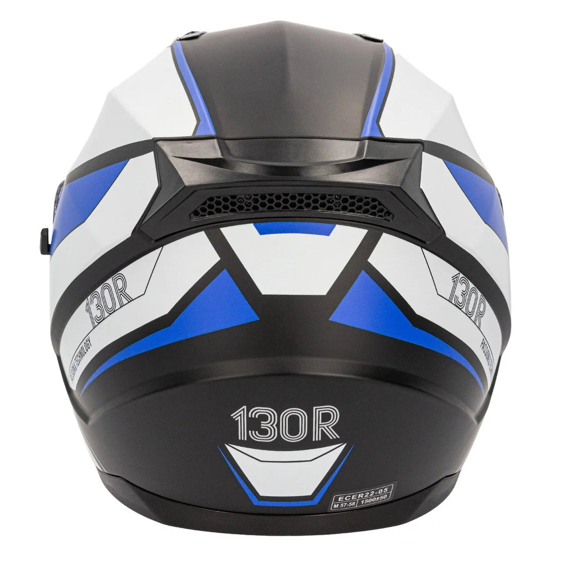 CAPACETE 130R KATSURA ROCKER MATT BLACK / WHITE / BLUE