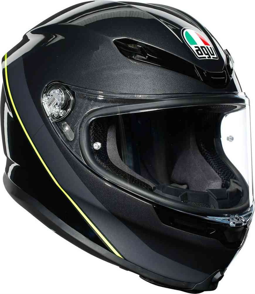 AGVK6 MINIMAL GUNMETAL/BLACK/YELLOW FLUO
