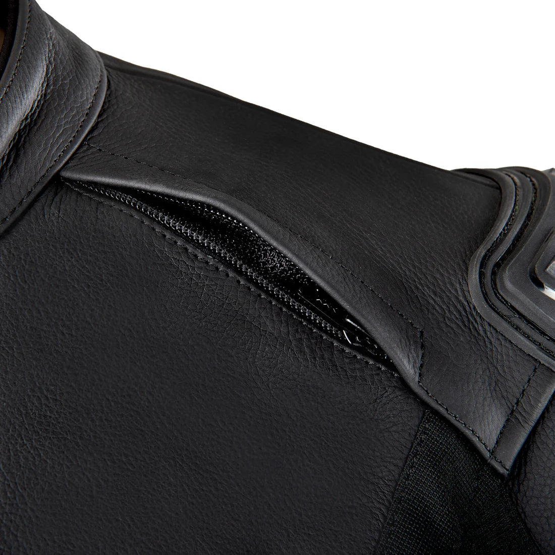 CASACO ARMURE HAMO LEATHER AAA BLACK / RED