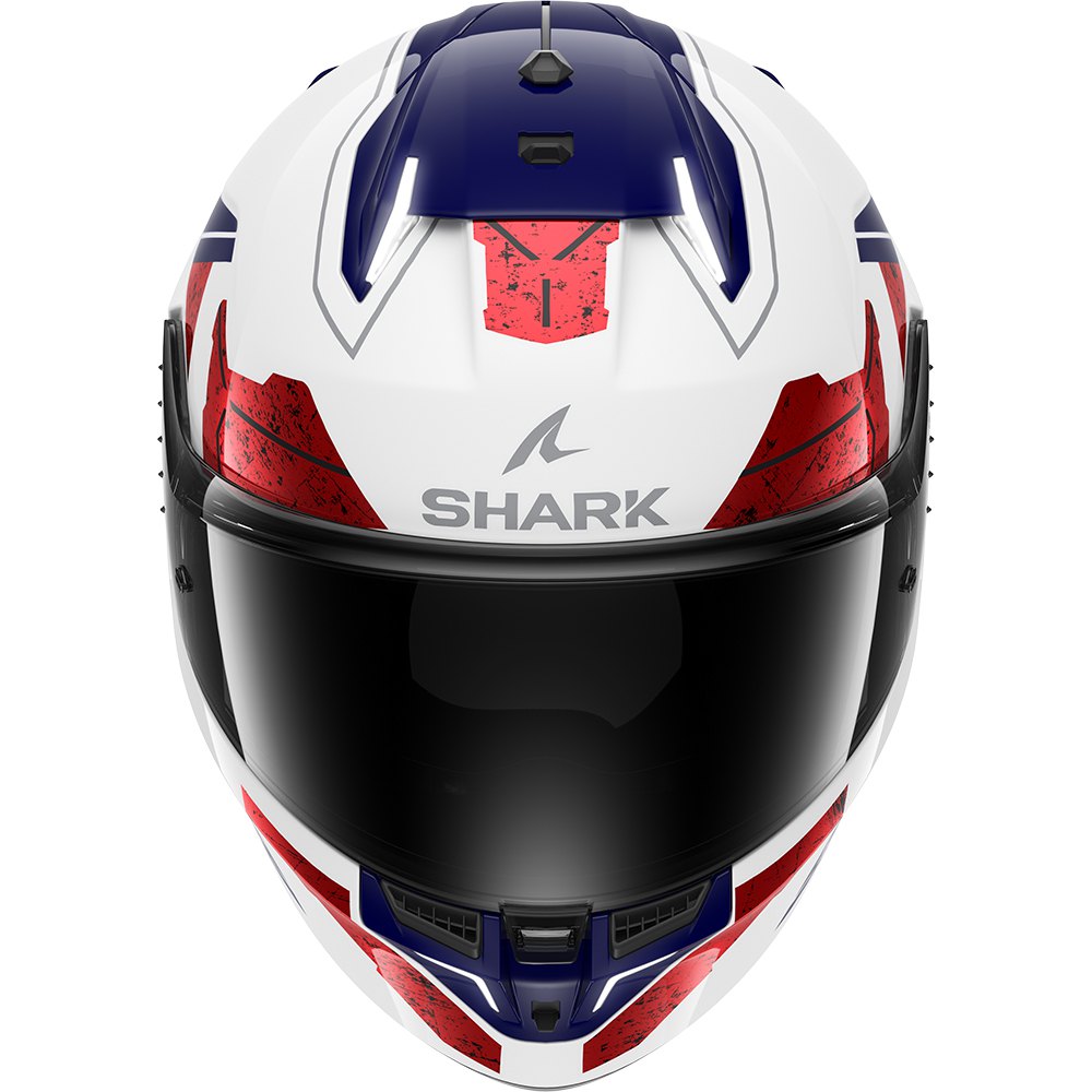 CASCO SHARK SKWAL I3 RHAD WHITE / CHROM / RED